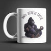 Yoga Affe Gorilla Anti Stress Keramik Kaffeetasse Teetasse Tasse Geschenke
