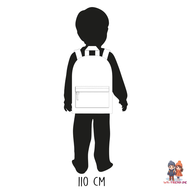 NASA Kinder Rucksack - WS-Trend.de Schultasche Backpack Tasche Grau