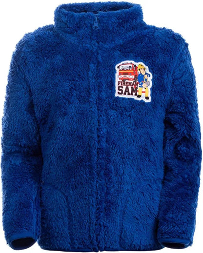 Feuerwehrmann Sam Kinder Fleece Jacke Langfloor - WS-Trend.de Jungen Kuschel Langflorig 98-116