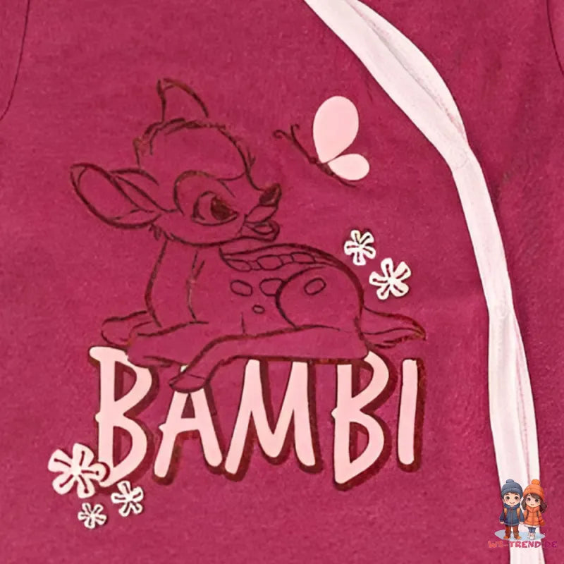 Disney Bambi Baby Kleinkind langarm Bodie Strampler - WS-Trend.de Gr. 62 - 92 Baumwolle