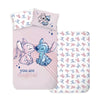 Disney Lilo und Stitch Baby Bettwäsche 2tlg Set 100x135 40x60 cm 100% Baumwolle