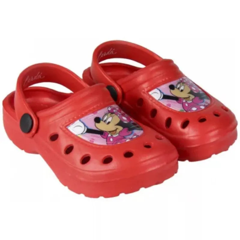 Disney Minnie Maus Kinder Mädchen Clogs Badeschuhe - WS-Trend.de Latschen Gr. 22 bis 29