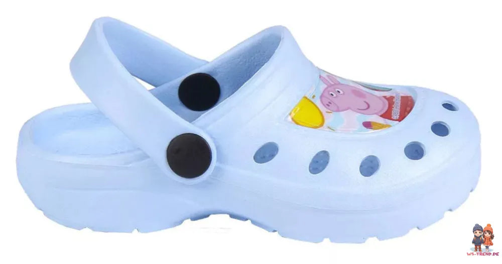 Peppa Pig Wutz Clogs Kinder Sandalen Badeschuhe Latschen - WS-Trend.de Gr. 22 bis 29