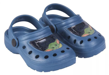 Star Wars Madalorian Yoda Clogs Kinder Sandalen Badeschuhe - WS-Trend.de Gr. 26 bis 33