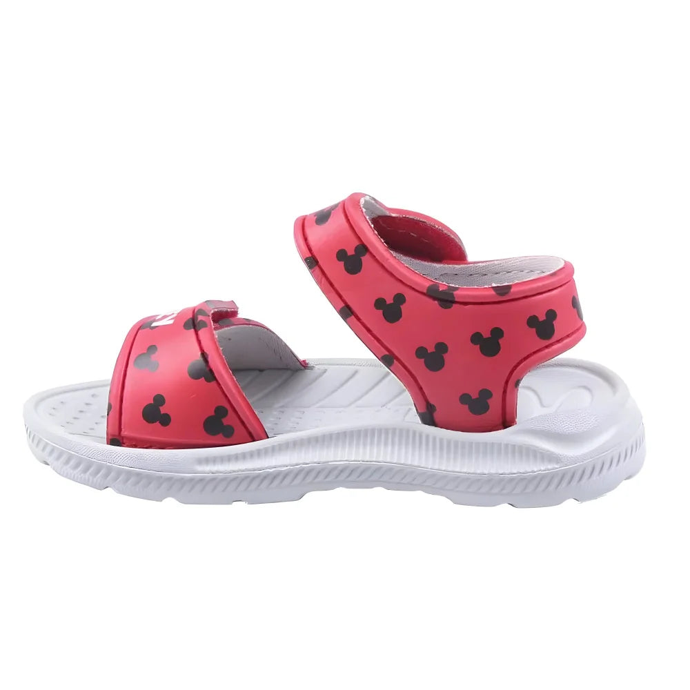 Disney Mickey Maus Kinder Sandalen Latschen Hausschuhe Klett - WS-Trend.de Gr. 22 bis 29
