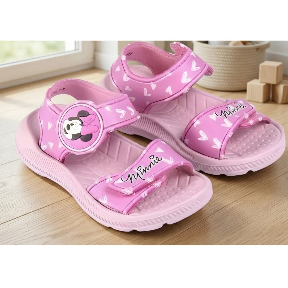 Disney Minnie Maus Mädchen Kinder Sandalen mit Klett - WS-Trend.de