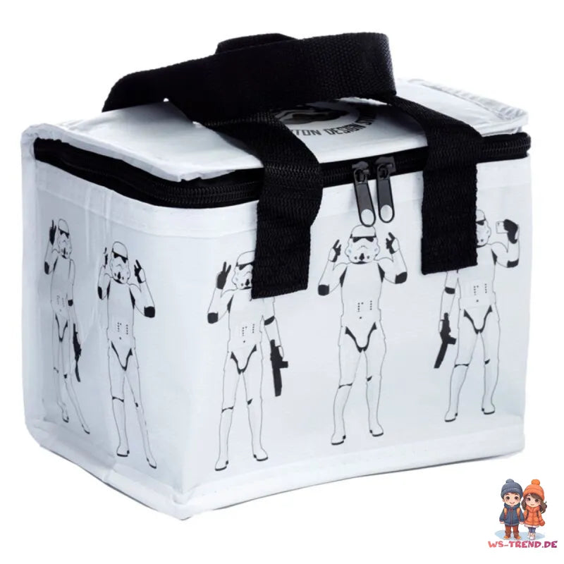 Star Wars Storm Trooper Kühltasche Lunchtasche Isotasche 14x14x21 cm - WS-Trend.de
