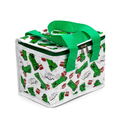 Minecraft Creeper Kühltasche Lunchtasche Isotasche 14x14x21 cm - WS-Trend.de