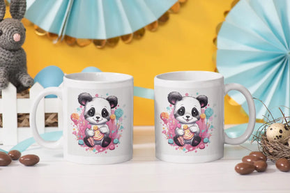 Süßer Panda Kaffeetasse Teetasse Tasse Geschenkidee - WS-Trend.de Geschenk 330 ml