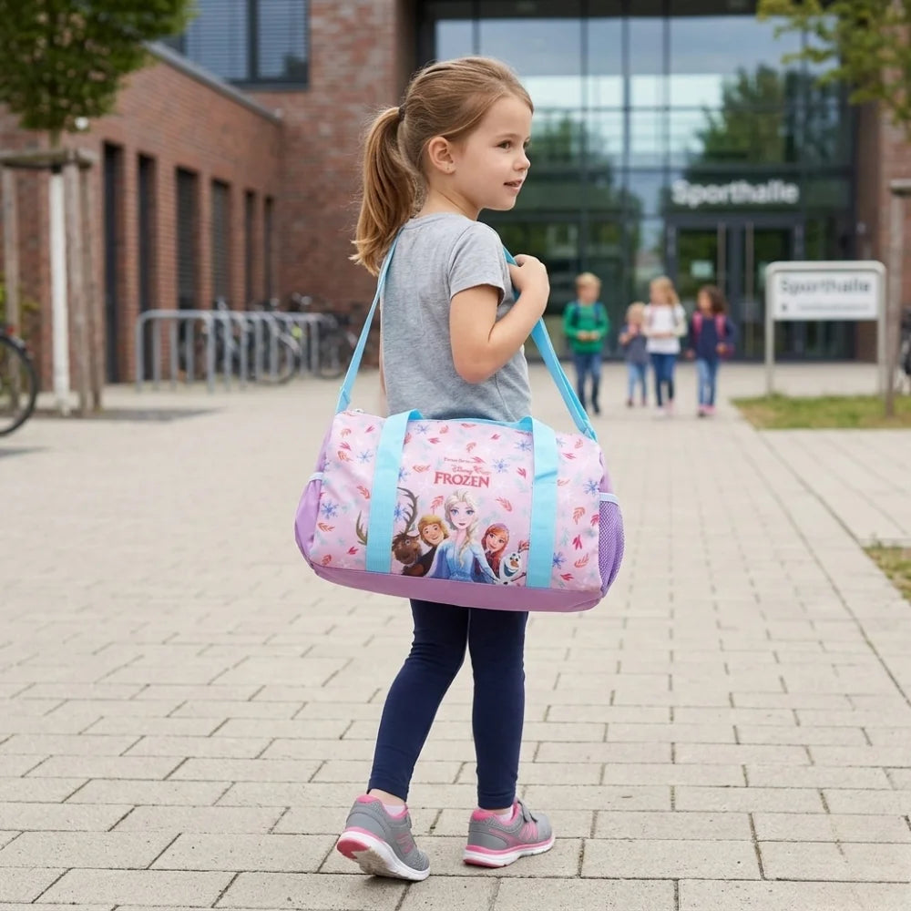 Disney Die Eiskönigi 2tlg. Set Kinder Sporttasche Tasche plus Badetuch 70x140 cm - WS-Trend.de Eiskönigin