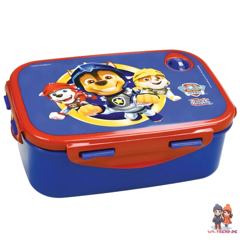 Paw Patrol Chase Marshall 2 tlg Kinder Set Brotdose Trinkflasche Flasche 350 ml - WS-Trend.de