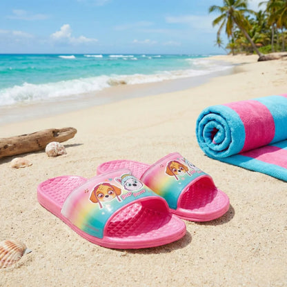 Paw Patrol Skye Everest - Sandalen Badeschuhe Rosa - WS-Trend.de Kinder Latschen