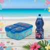 Disney Stitch 2 tlg. Lunch Set Brotdose mit 3 Kammern Trinkflasche 400 ml