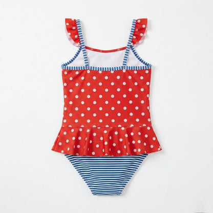 Disney Minnie Maus Kinder Badeanzug - WS-Trend.de Red Black für Mädchen 104-134