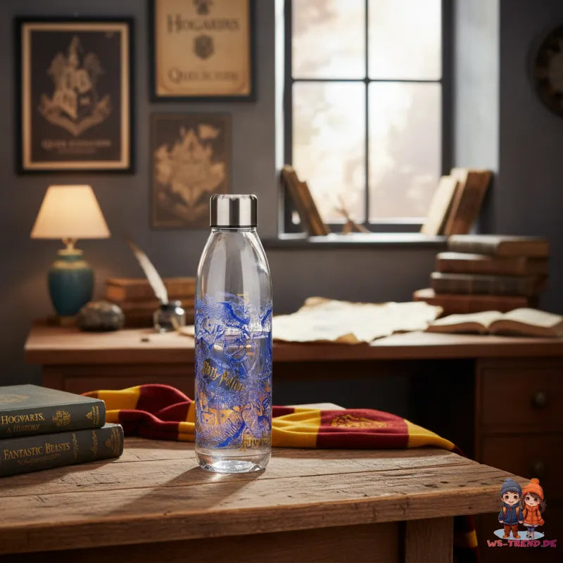 Harry Potter Hogwarts Wasserflasche Trinkflasche Flasche XL 980 ml - WS-Trend.de
