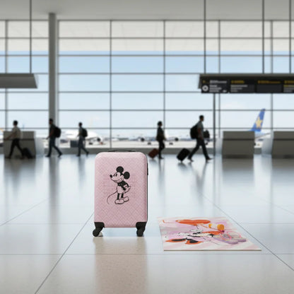 Disney Mickey und Minnie Maus 2 tlg. Set Koffer Reisekoffer plus Strandtuch - WS-Trend.de