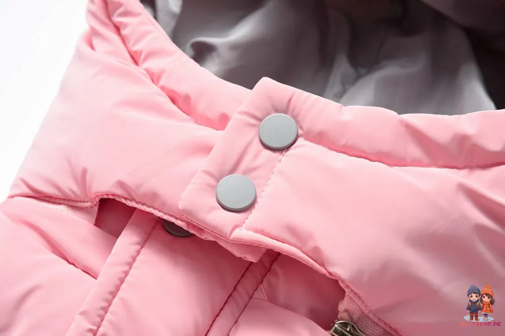 Glo-Story Kinder Mädchen Winterjacke Jacke mit Kapuze - WS-Trend.de Gr. 104-158