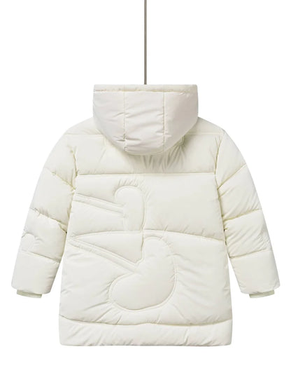 Glo-Story Kinder Mädchen Winterjacke Jacke mit Kapuze - WS-Trend.de Gr. 104-158
