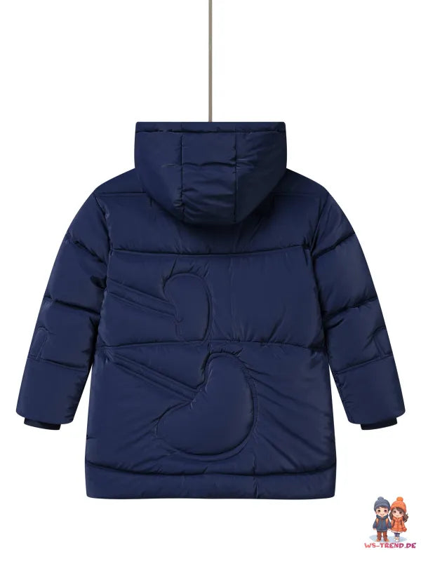 Glo-Story Kinder Mädchen Winterjacke Jacke mit Kapuze - WS-Trend.de Gr. 104-158
