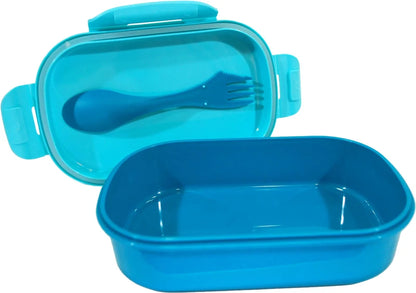 Jungle Friends 3 tlg Kinder Lunch Set Brotdose Alu Trinkflasche 500 ml Göffel - WS-Trend.de