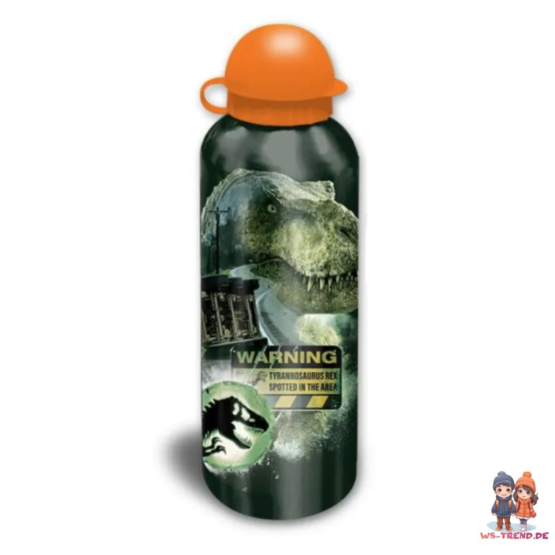 Jurassic World T-Rex 2tlg Lunch Set Brotdose plus Aluminium Trinkflasche 500 ml - WS-Trend.de