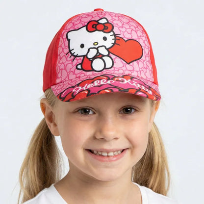 Hello Kitty Kinder Mädchen Basecap Baseball Kappe - WS-Trend.de