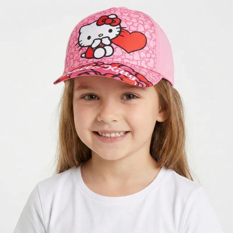 Hello Kitty Kinder Mädchen Basecap Baseball Kappe - WS-Trend.de