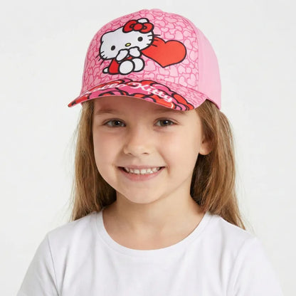 Hello Kitty Kinder Mädchen Basecap Baseball Kappe - WS-Trend.de