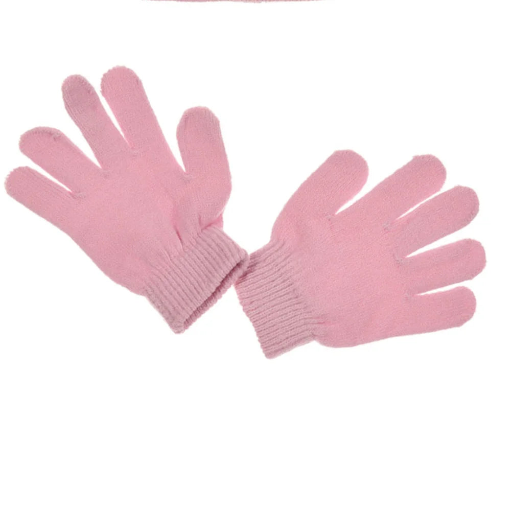 Monster High Girls 2tlg Set Kinder Herbst Wintermütze Bommelmütze Hand – WS-Trend