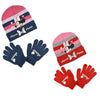 Disney Minnie Maus 2tlg. Set Kinder Herbst Wintermütze und Handschuhe