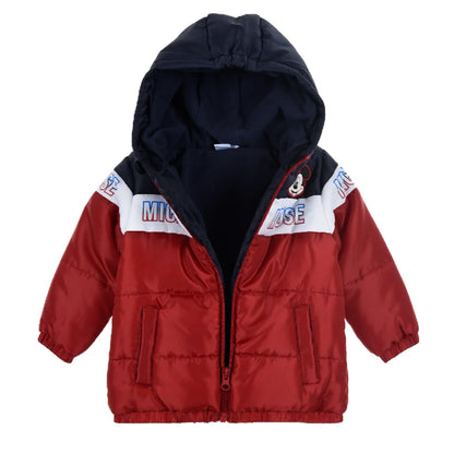 Disney Baby Mickey Mouse Kinder Winterjacke Jungen Jacke mit Kapuze - WS-Trend.de 68 - 86