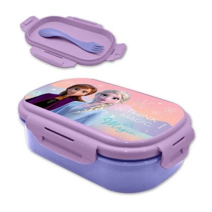 Disney Die Eiskönigin Anna Elsa 2 tlg Kinder Set Brotdose plus Göffel - WS-Trend.de