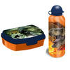Jurassic World T-Rex 2tlg Lunch Set Brotdose plus Aluminium Trinkflasche 500 ml