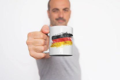 Deutschland Flagge Fahne Kaffeetasse Teetasse Tasse Geschenkidee - WS-Trend.de