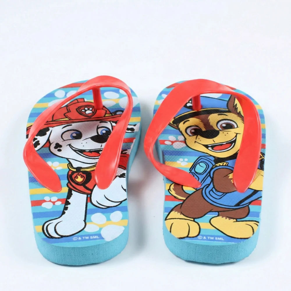 Paw Patrol Chase Kinder Flip Flops Zehentrenner Sandalen Latschen - WS-Trend.de