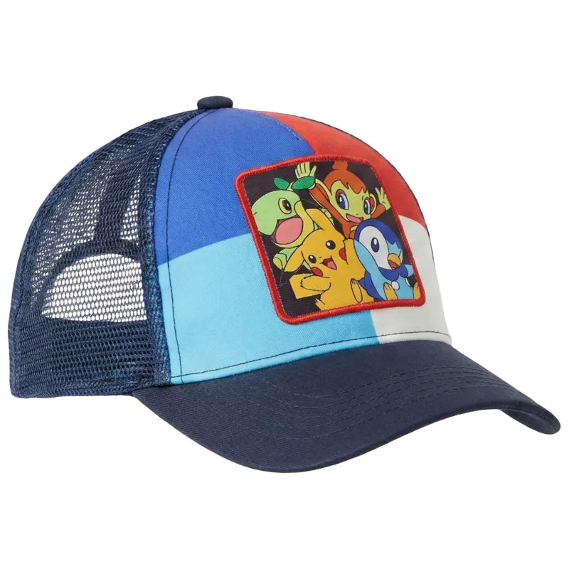 Pokemon Pikachu Jungen Basecap Baseball Kappe Truckercap - WS-Trend.de Mütze 54-56
