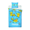 Pokemon Pikachu Mikrofaser Bettwäsche 2 tlg Set 135-140x200 63x63 cm