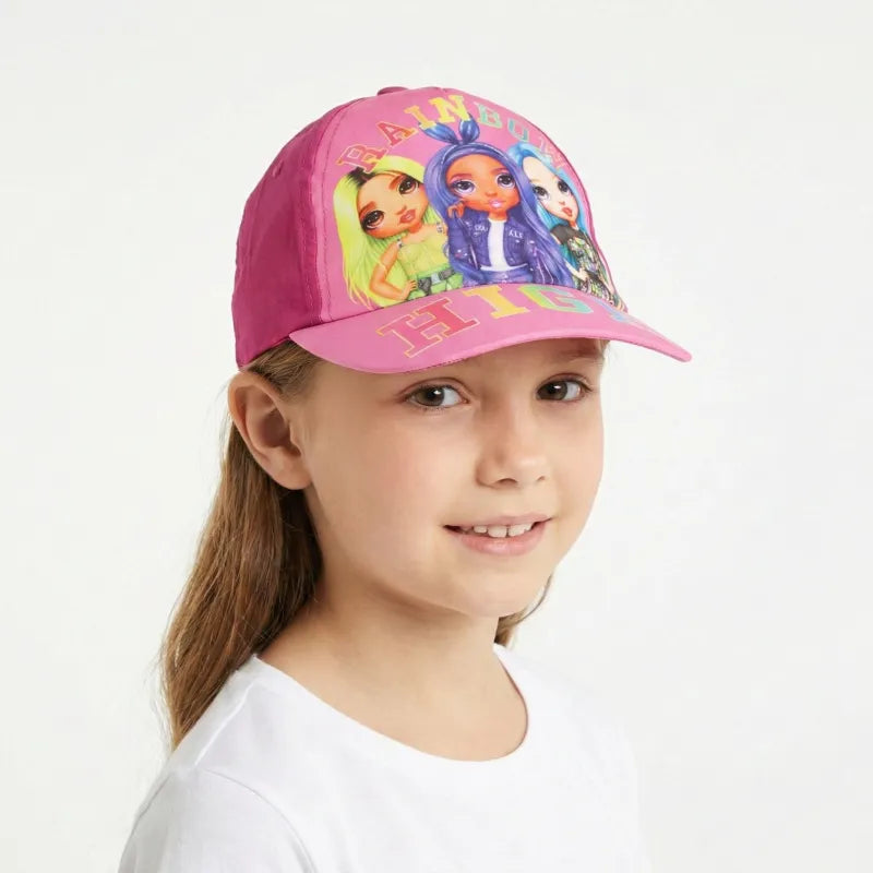 Rainbow High Girls - Kinder Mädchen Basecap Baseball Kappe Mütze - WS-Trend.de - 52 54