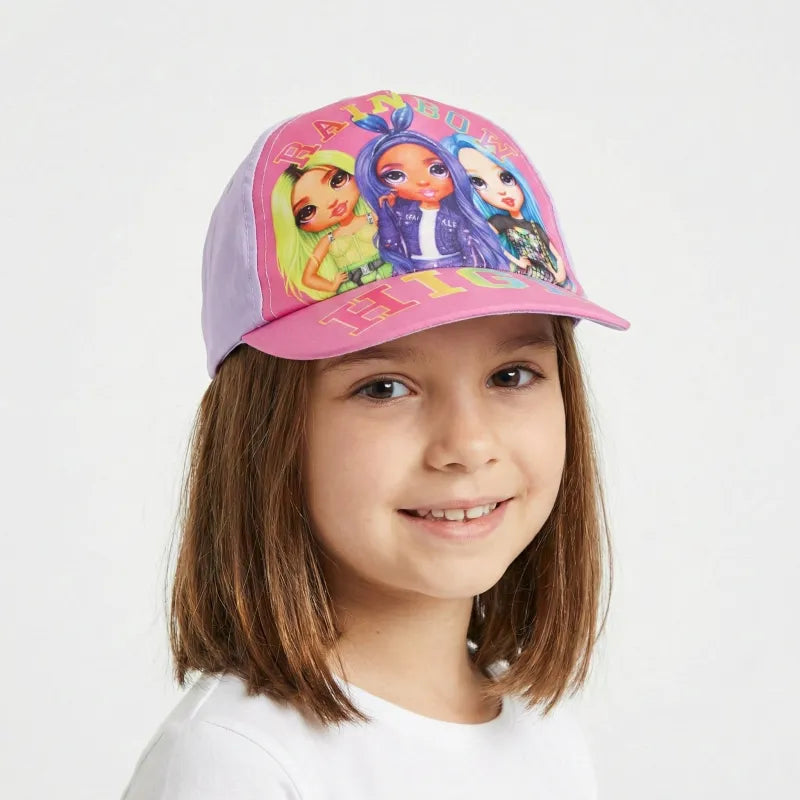 Rainbow High Girls - Kinder Mädchen Basecap Baseball Kappe Mütze - WS-Trend.de - 52 54