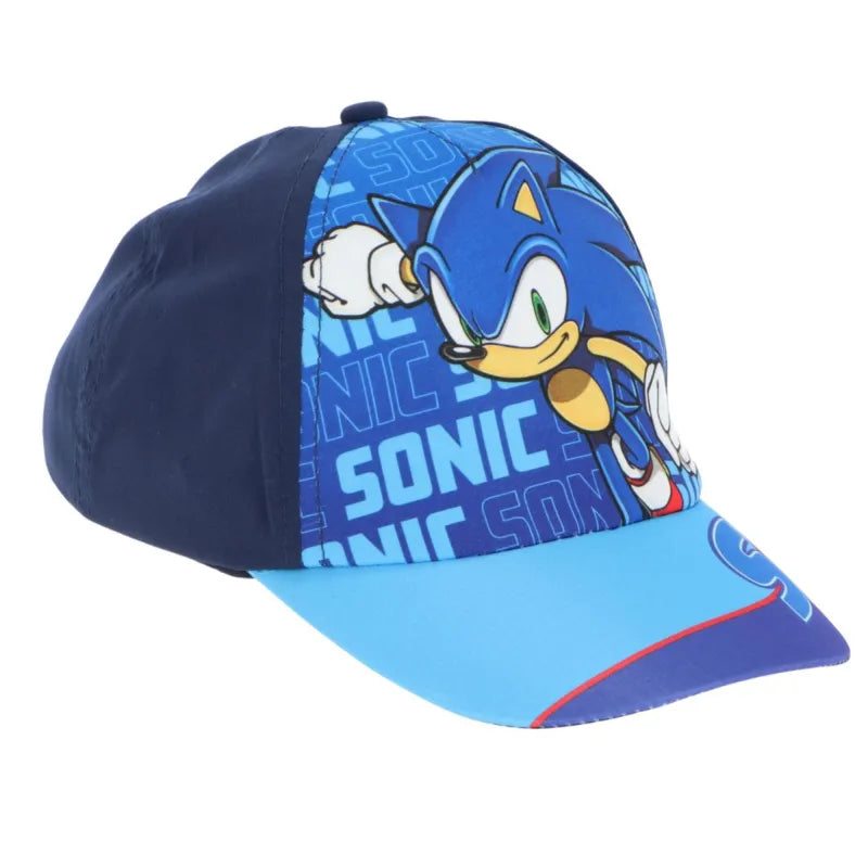 Sonic The Hedgehog Kinder Jungen Basecap Baseball Kappe - WS-Trend.de the Mütze Hut 52-54 Blau