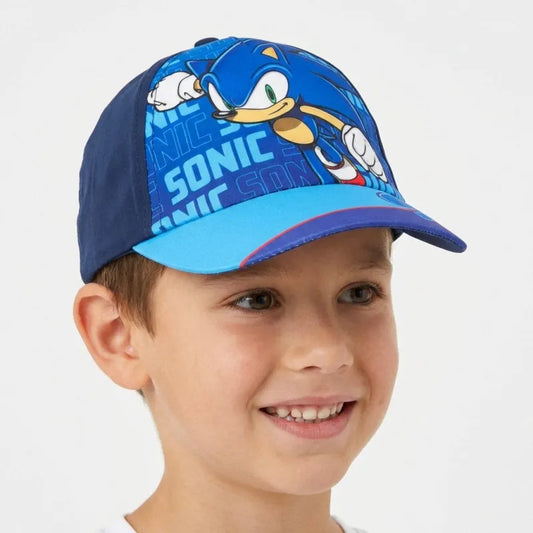 Sonic The Hedgehog Kinder Jungen Basecap Baseball Kappe - WS-Trend.de the Mütze Hut 52-54 Blau