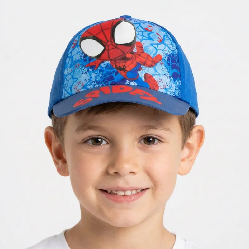 Marvel Spidey Kinder Basecap Baseball Kappe Mütze - WS-Trend.de Hut Jungen 52/54 Blau Rot