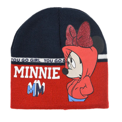 Disney Minnie Maus 2teiliges Set Kinder Herbst Wintermütze plus Loop - WS-Trend.de