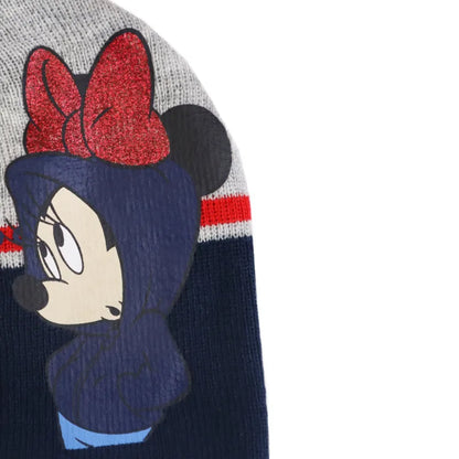 Disney Minnie Maus 2teiliges Set Kinder Herbst Wintermütze plus Loop - WS-Trend.de