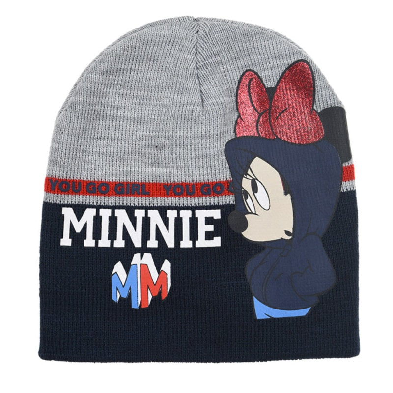 Disney Minnie Maus 2teiliges Set Kinder Herbst Wintermütze plus Loop - WS-Trend.de