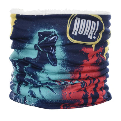 Jurassic World Dinosaurier Dino Kinder Herbst Wintermütze mit Loop Snood - WS-Trend.de 52 54