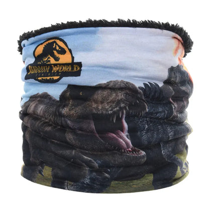 Jurassic World Dinosaurier Dino Kinder Herbst Wintermütze mit Loop Snood - WS-Trend.de 52 54