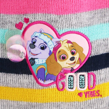 Paw Patrol Skye Everest Kinder Wintermütze plus Handschuhe - WS-Trend.de 52 54 Rosa Blau