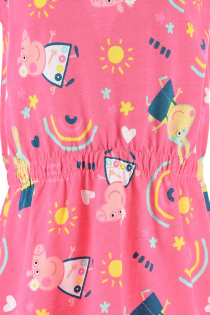 Peppa Wutz Pig Kinder Mädchen Sommerkleid Kleid - WS-Trend.de 98 - 116 Baumwolle