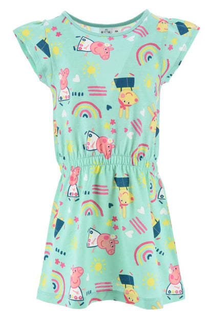 Peppa Wutz Pig Kinder Mädchen Sommerkleid Kleid - WS-Trend.de 98 - 116 Baumwolle